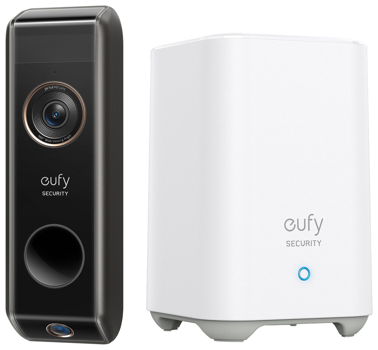 eufy Video Doorbell Dual Camera 2K with HomeBase 2