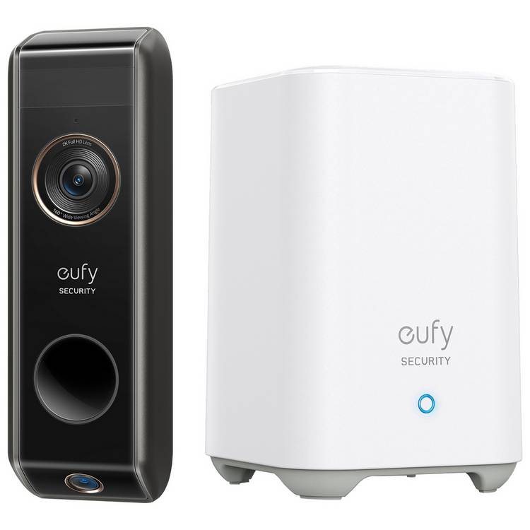 eufy Video Doorbell 2K Dual Camera with HomeBase 2 0