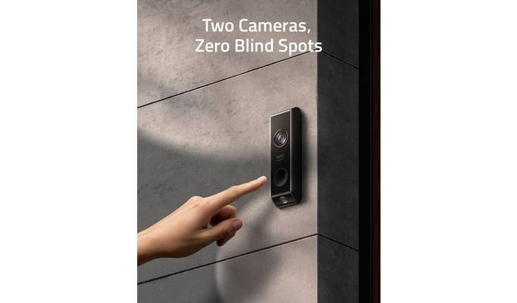 Ring doorbell with two hot sale cameras