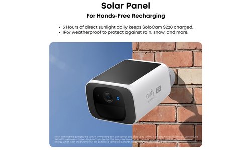 eufy SoloCam S220 2K Outdoor Camera 2 - Pack