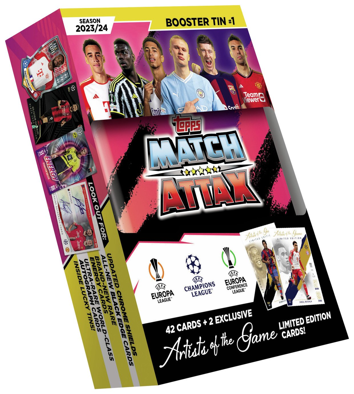 Match Attax Booster Tin Football Trading Card Game