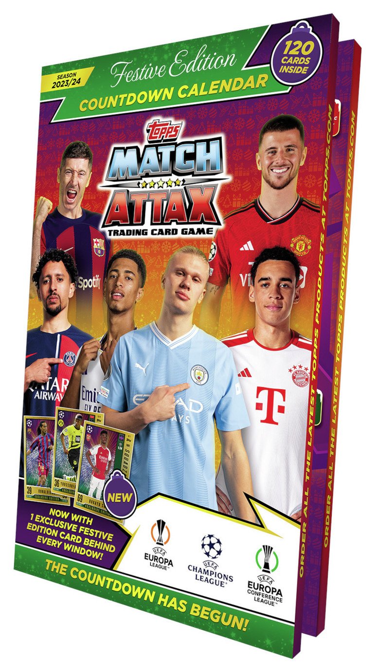 Match Attax 2023/24 Countdown Advent Calendar