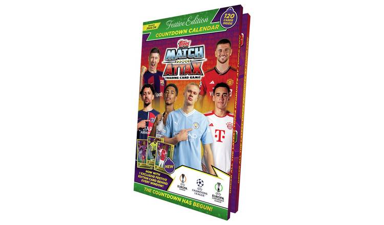 Panini Premier League 2023/24 Adrenalyn XL Countdown Calendar, Mixed