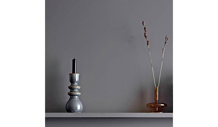 Bloomingville Emie Stoneware Candle Holder - Grey