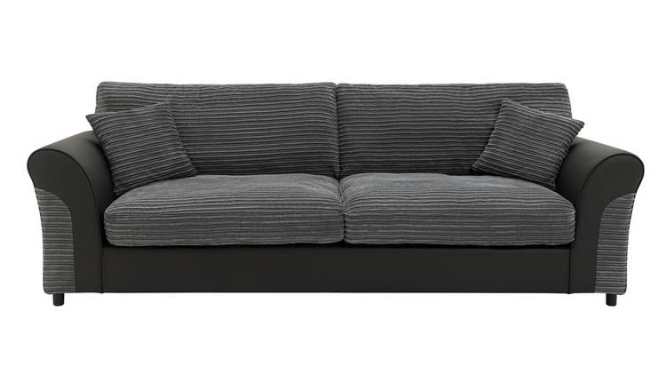 Jumbo cord sofa deals argos