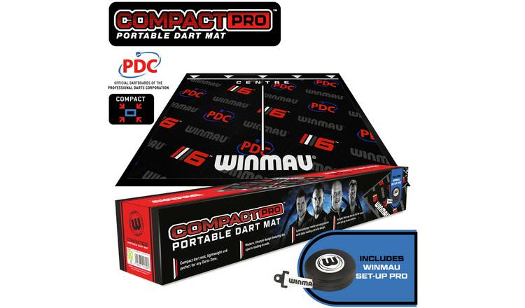 Winmau Compact Pro Portable Dartboard Mat