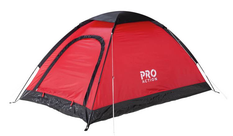 Pro Action 2 Man 1 Room Dome Camping Tent