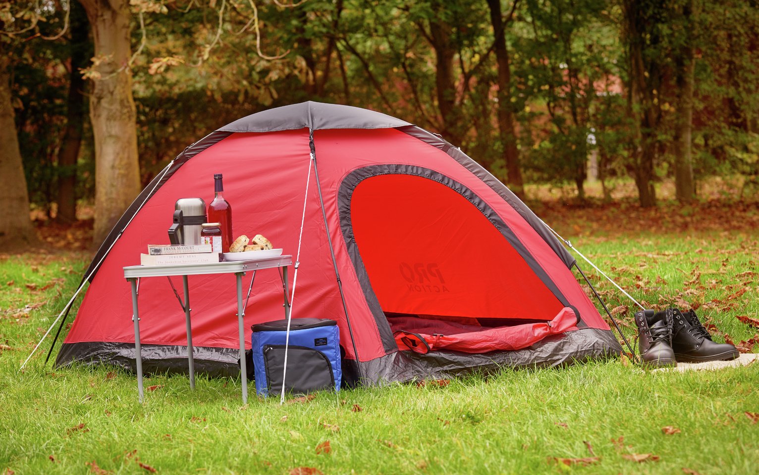 ProAction 2 Man 1 Room Dome Camping Tent Review