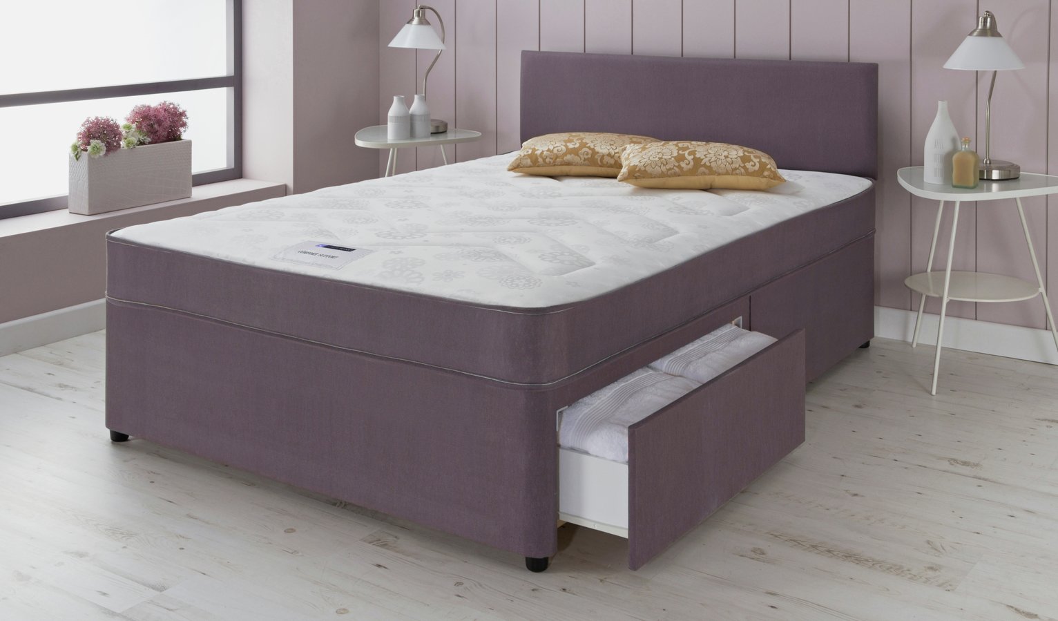 Forty Winks Newington Comfort Support Double 2 Drawer Reviews