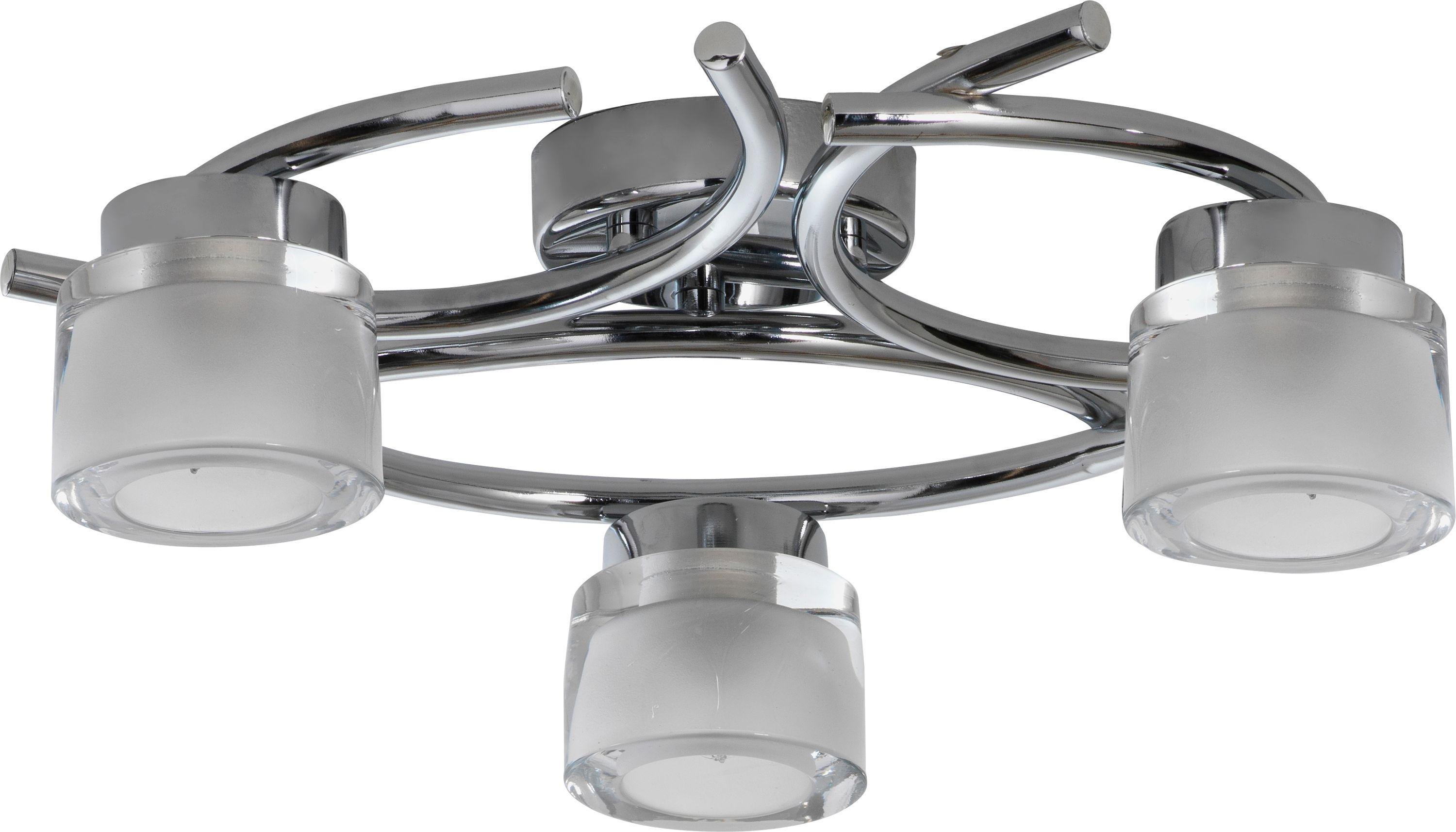 Argos Home Ebury 3 Light Ceiling Fitting - Chrome