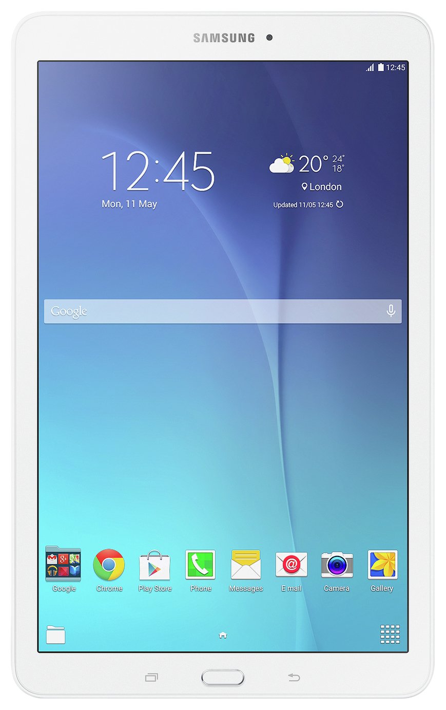 Samsung Galaxy Tab E 9.6 Inch 8GB Tablet - White