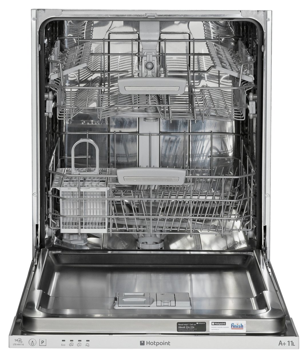 Hotpoint  LTB4B019 Full Size Integrated Dishwasher review