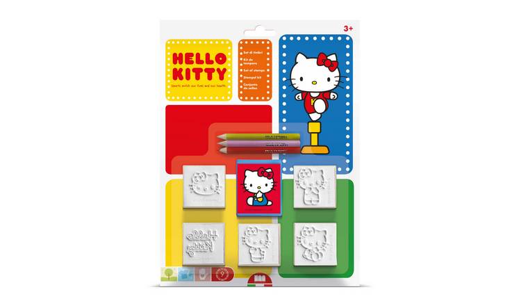 Hello Kitty Blister Pack 5 Stamps – Kids Craft & Stationery Set
