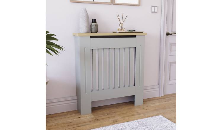 Vida Designs Arlington Small Radiator Cover - Olive Grey