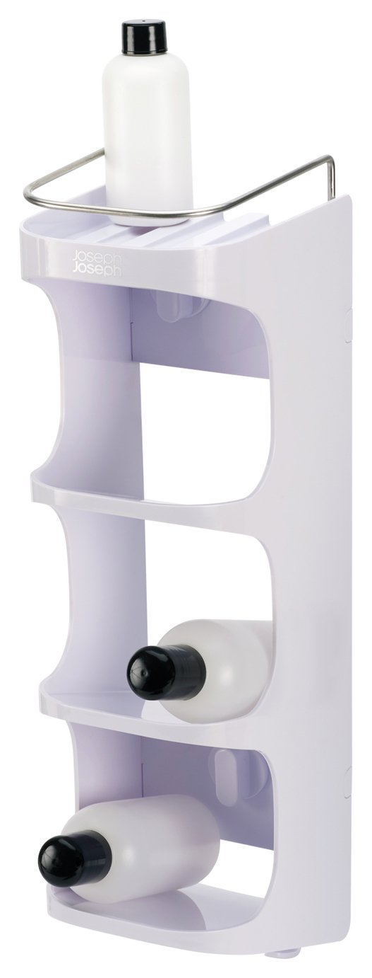 Joseph Joseph 4 Tier Shower Shelf - White