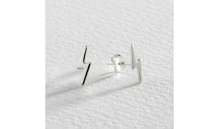 Argos black stud on sale earrings