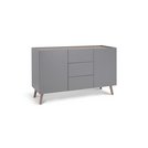 Buy Argos Home Skandi 2 Door 3 Drawer Sideboard - Grey Two Tone ...