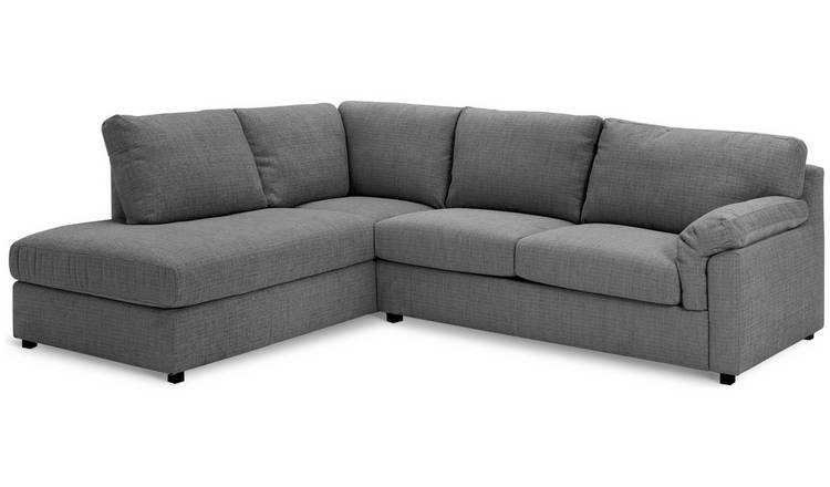 Fabric corner chaise deals sofa