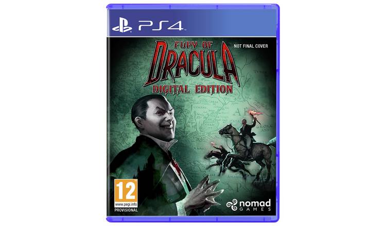 Fury of Dracula: Digital Edition PS4 Game