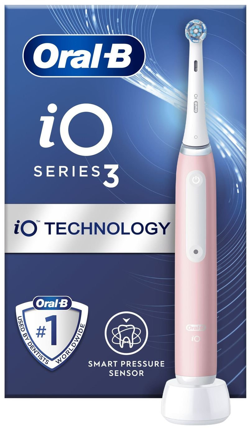 Oral-B iO Series 3 Electric Toothbrush - Pink