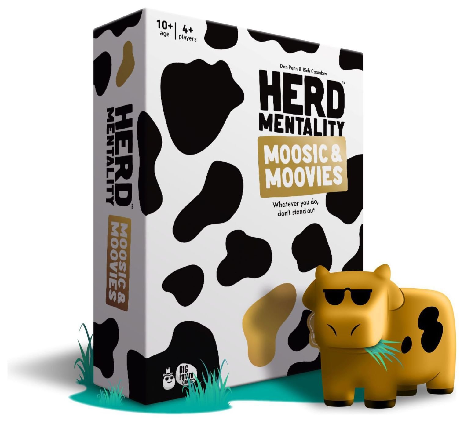 Big Potato Herd Mentality Moosic & Moovies Family Card Game