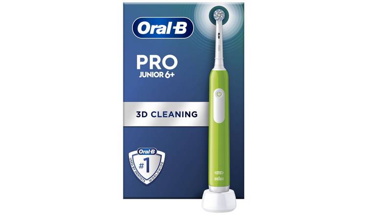 Oral-B Junior Kids Electric Toothbrush - Green