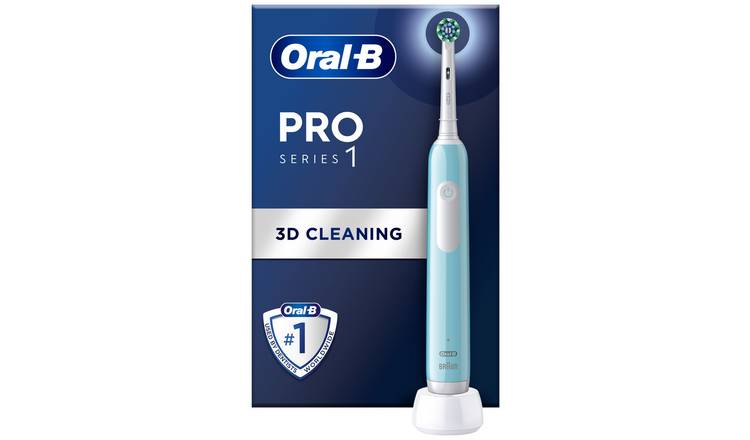 Oral-B Pro Series 1 Cross Action Electric Toothbrush - Blue
