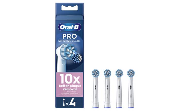 Oral-B Pro 4 Pack Electric Toothbrush Heads