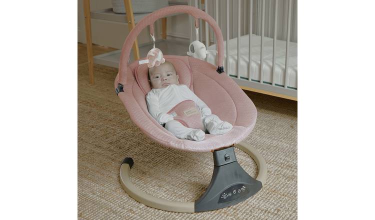 Buy Baby Elegance Alta Auto Swing Pink Baby bouncers and swings Argos