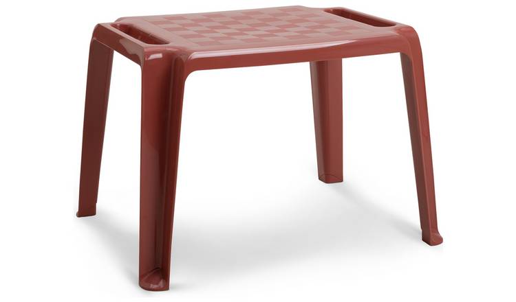 Buy Bica Kids Plastic Table Red Kids tables and chairs Argos