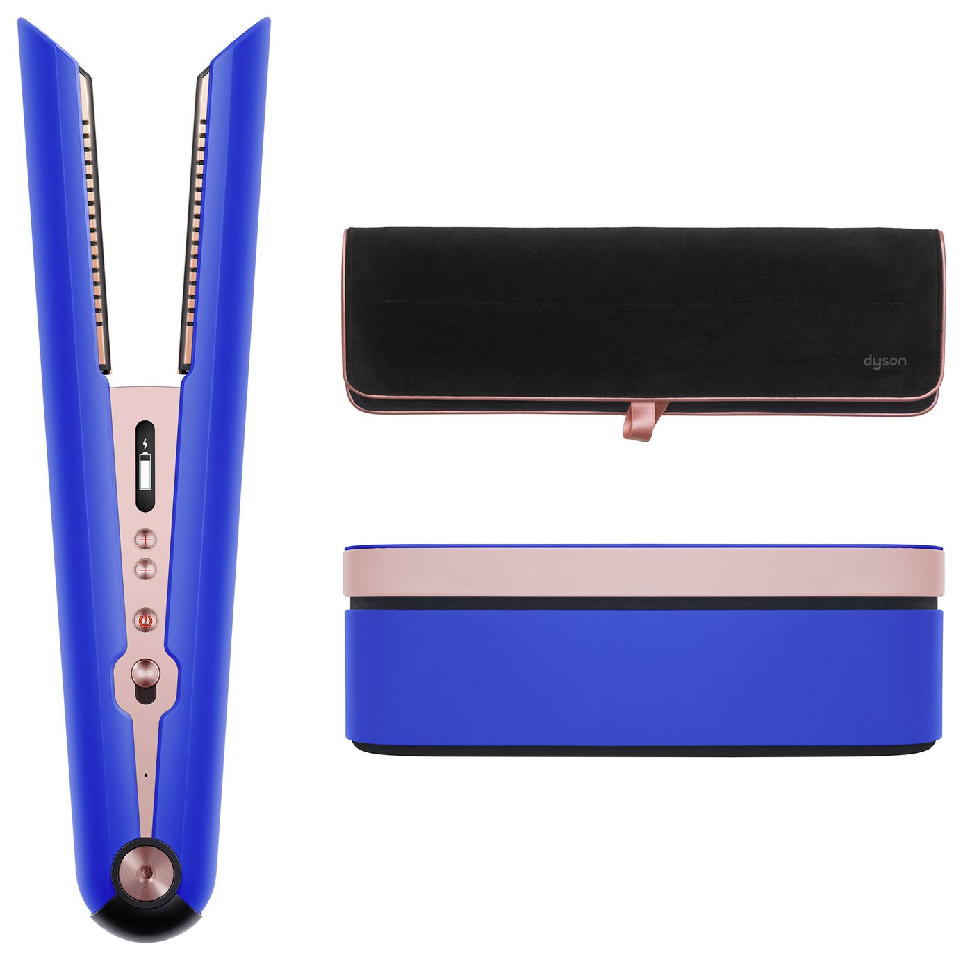 Dyson Corrale Cordless Hair Straightener & Case - Blue/Blush