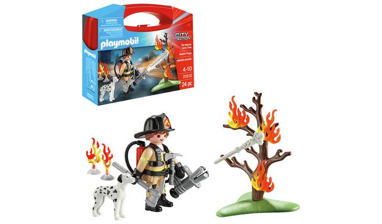 Playmobil 70310 City Action Fire Rescue Small Carry Case