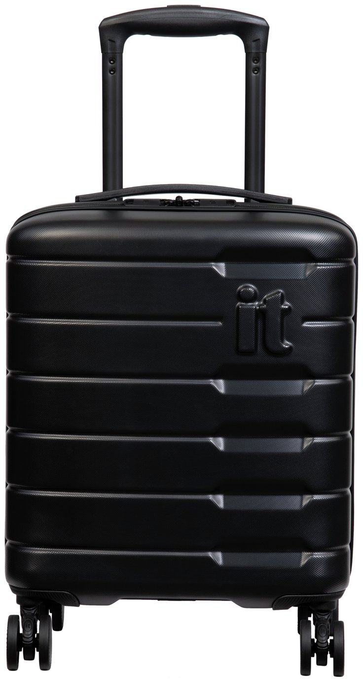 IT Luggage Underseat Cabin Suitcase - Black