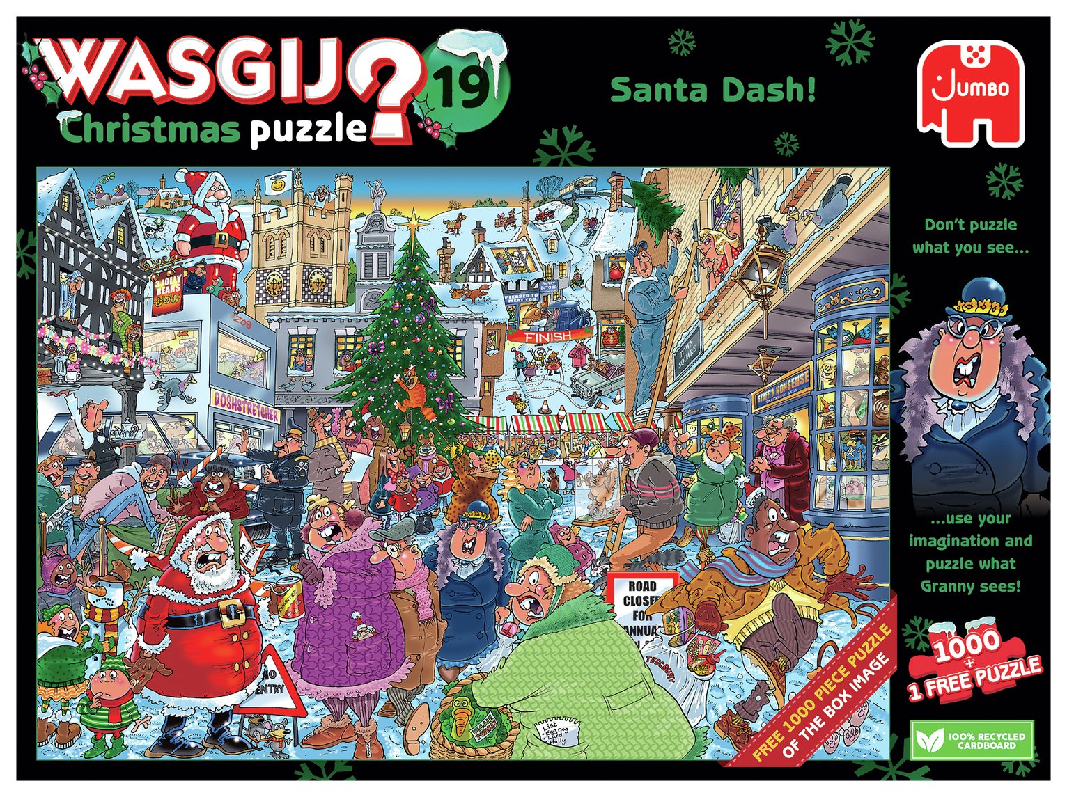 Wasgij Christmas 19 1000 Piece Jigsaw Puzzle