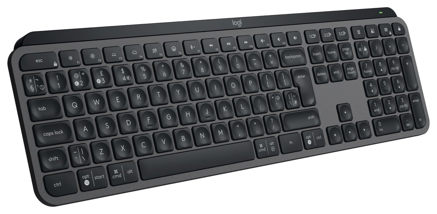 Logitech MX Keys S Wireless Keyboard - Black