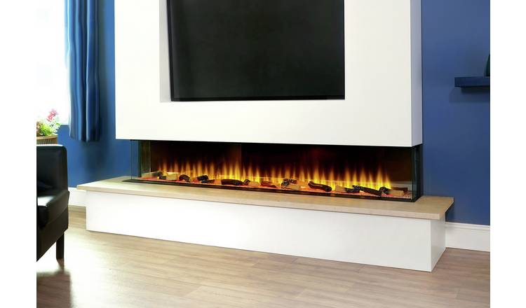 Adam Sahara Media 2kW 81 Inch Electric Wall Fire