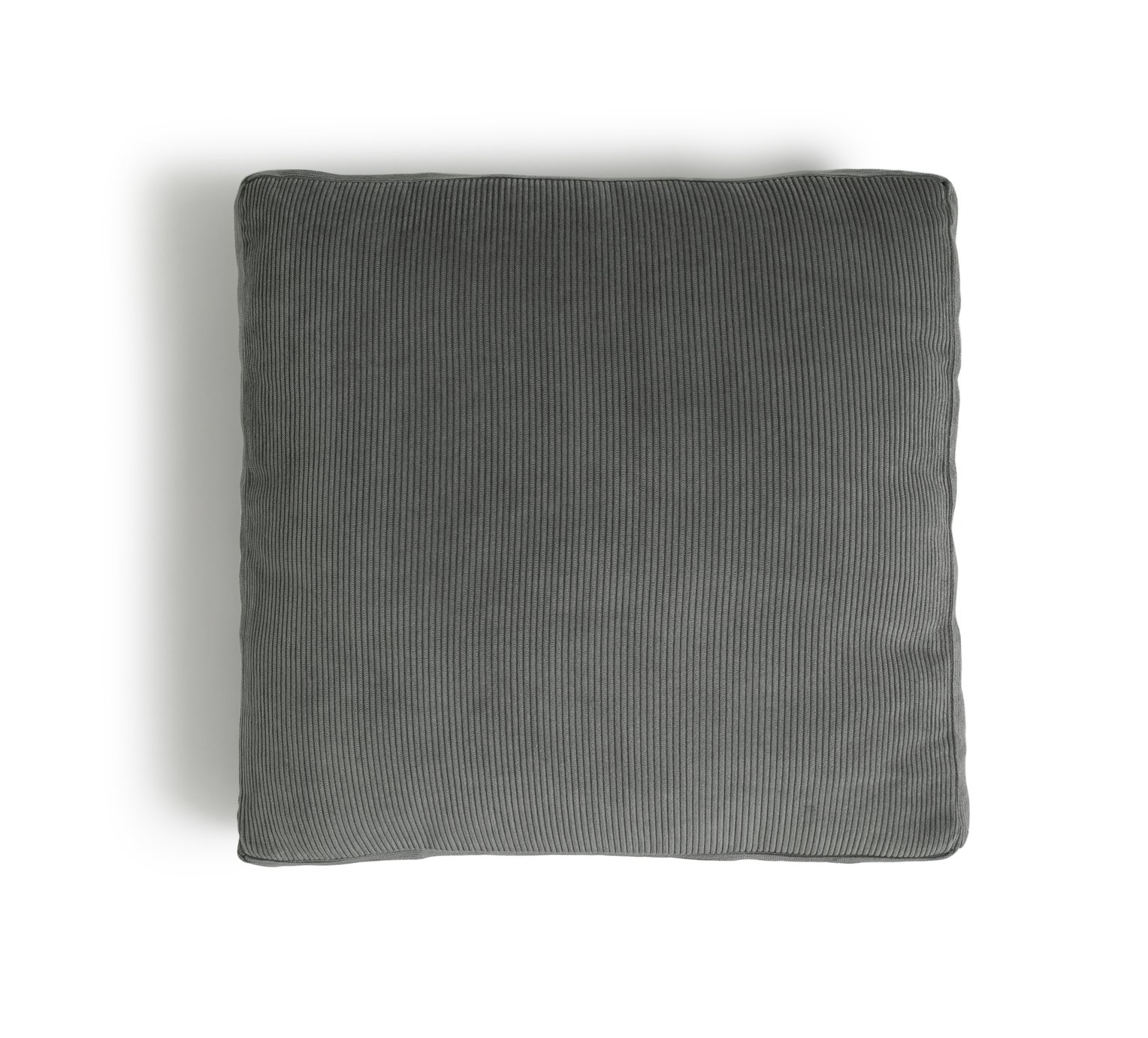 Habitat Cord Cushion Cover - Grey - 50x50cm