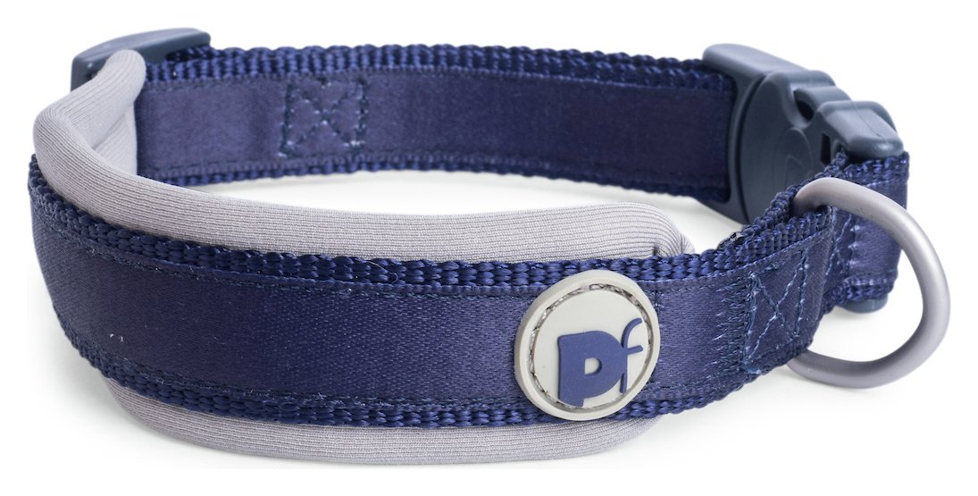Petface Outdoor Paws Neoprene Padded Dog Collar - Small
