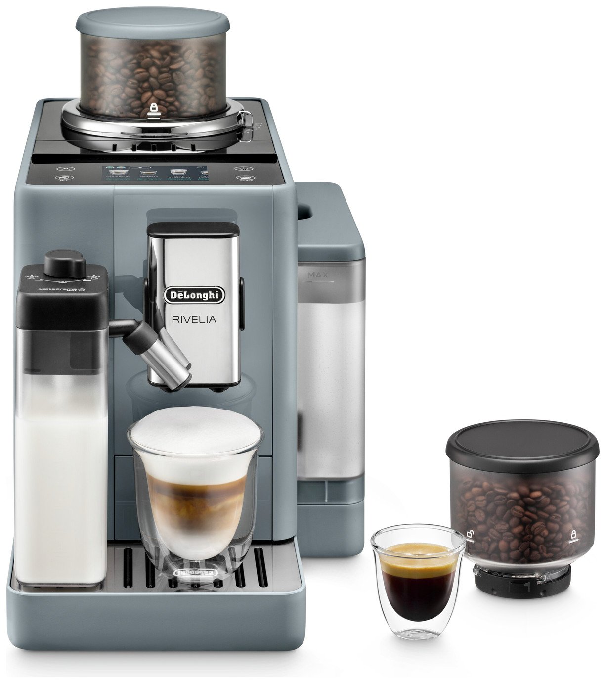 De'Longhi Rivelia Bean to Cup Coffee Machine - Grey