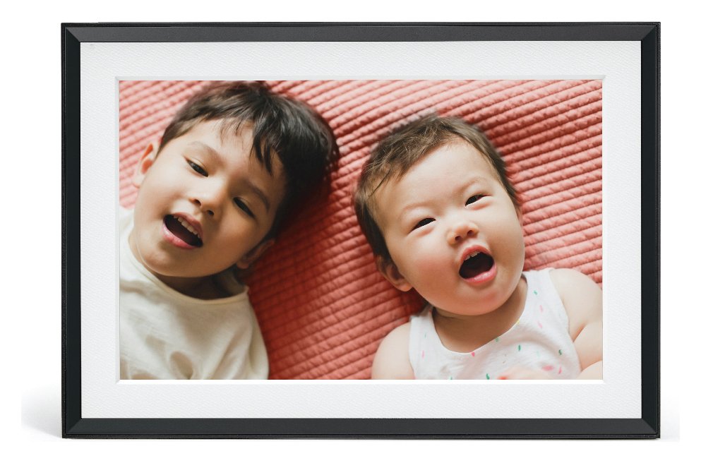 AURA Carver Mat 10.1 Inch Digital Photo Frame - Black