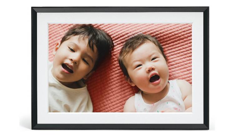 AURA Carver Mat 10.1 Inch Digital Photo Frame - Black