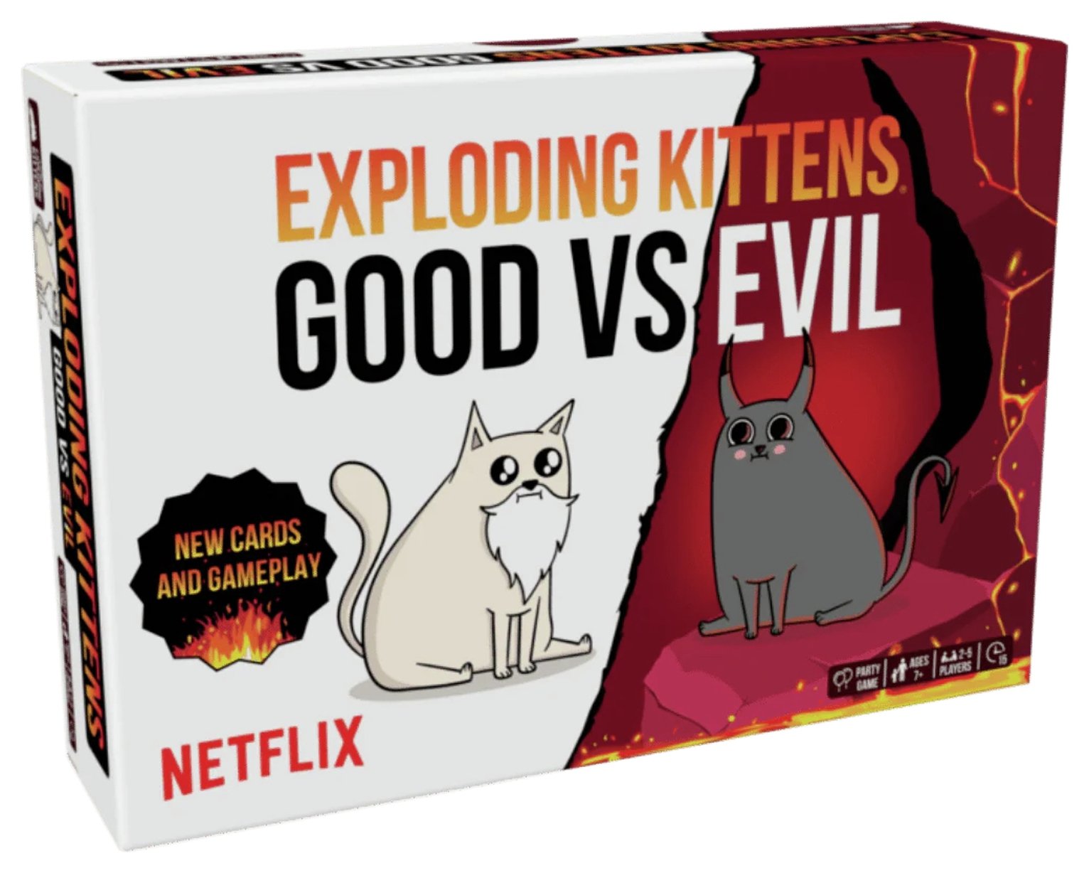 Exploding Kittens Good vs Evil Game