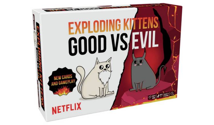 Buy Exploding Kittens Good vs Evil Game | Board games | Argos