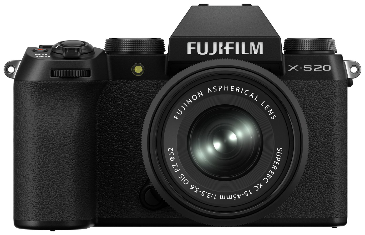 Fujifilm X-S20 Mirrorless Camera with 15-45mm Lens - Black