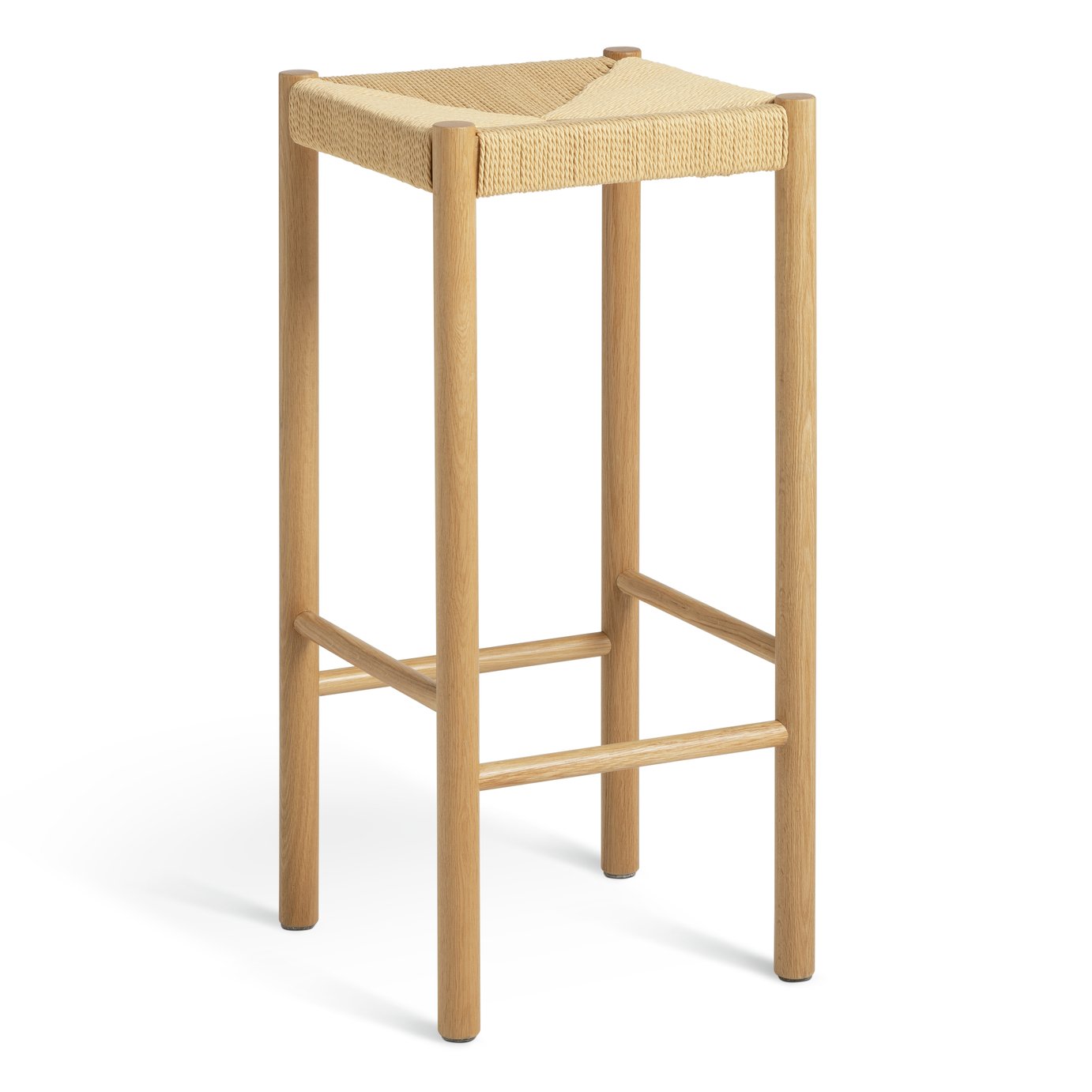 Habitat Hanna Oak Bar Stool - Natural