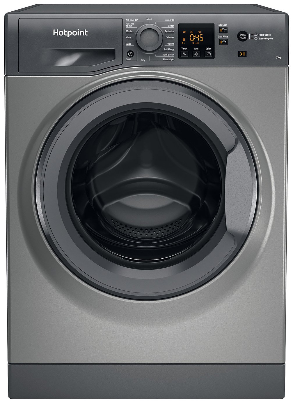 Hotpoint NSWM743UGGUKN 7KG 1400 Spin Washing Machine