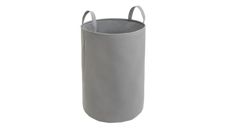 Buy Argos Home 60 Litre Drawstring Cotton Laundry Bag Grey Laundry baskets Argos