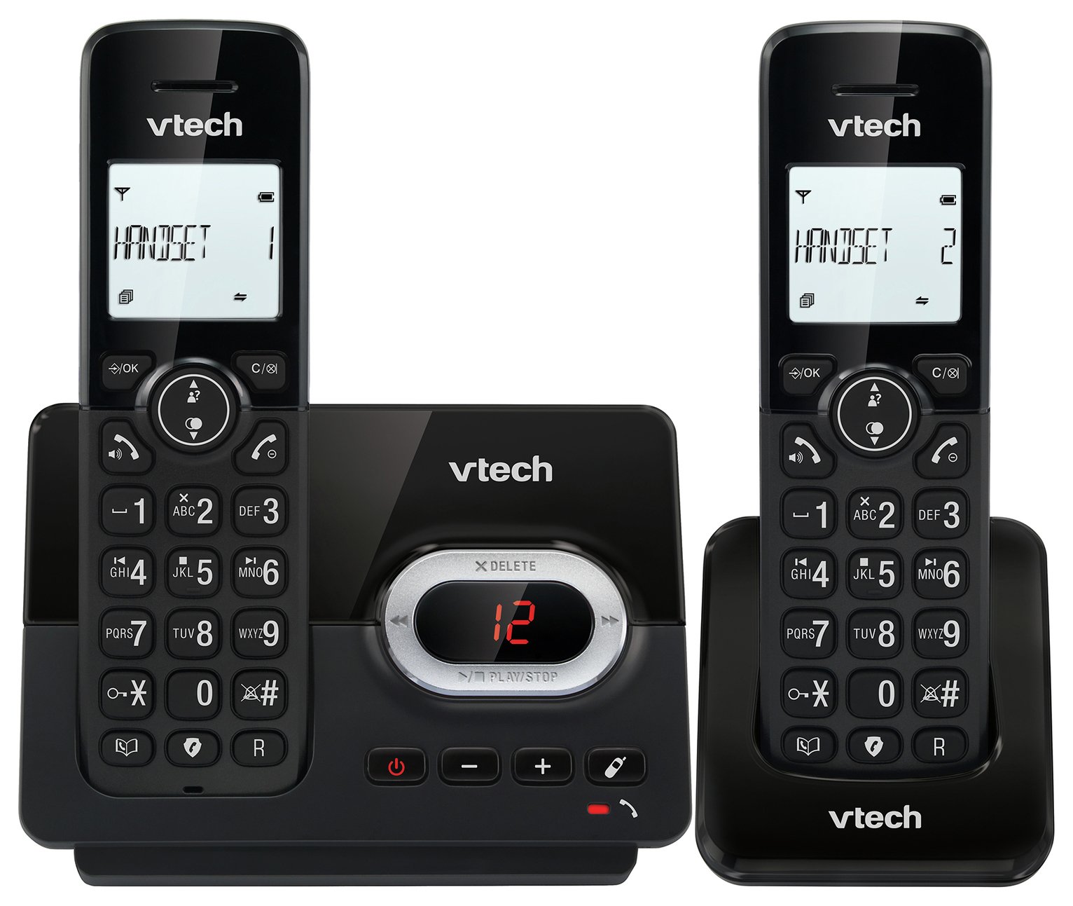 VTech CS2051 Cordless Telephone with Answer Machine - Twin