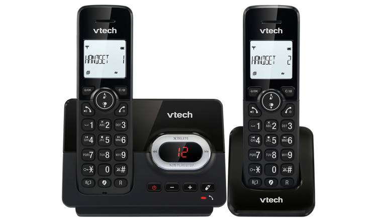 VTech CS2051 Cordless Telephone with Answer Machine - Twin