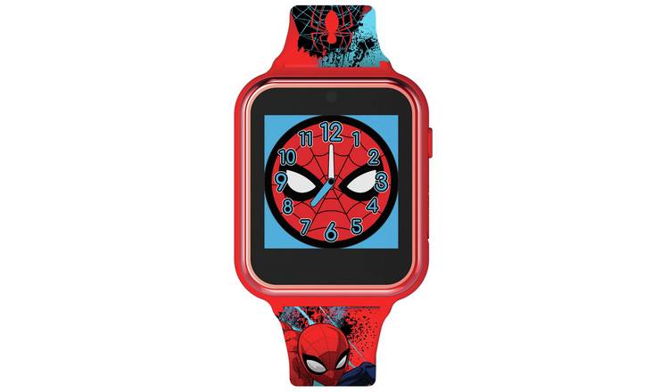 Disney Marvel Spiderman Kid's Multicoloured Silicone Watch